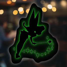 Fairy Spell Vinyl Decal Sticker | Cars Trucks Vans Walls Laptops Cups | Black | 5.5 inches | KCD1320