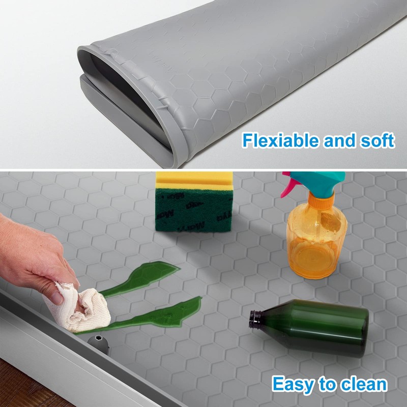 AECHY Under Sink Mats - Waterproof & Flexible Liner, 28"