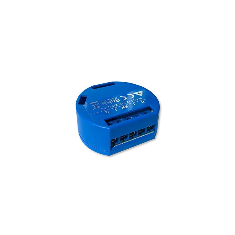 Shelly 1 One Relay Switch Wireless WiFi Home Automation iOS