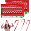 Fruidles Christmas Candy Canes Suckers, Peppermint Flavor, Individually Wrapped (96-Pack)