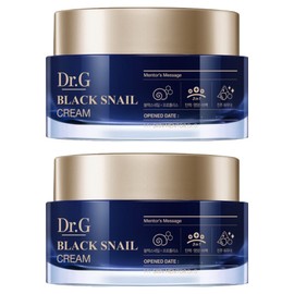 Dr.G Black Snail Cream Duo, 50ml, 2 units / 닥터지 블랙 스네일 크림 듀오, 50ml, 2개