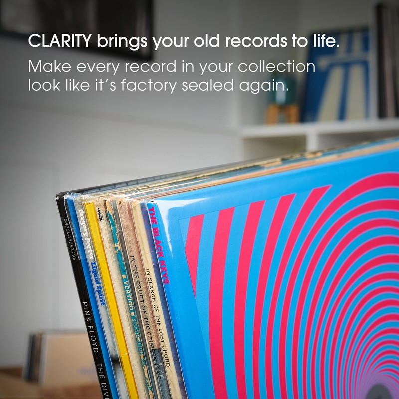 50x 12 Inch TRIPLE LP Resealable Clear Outer Vinyl Record