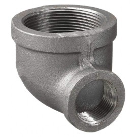 ANVIL Cai Anvil 1/2 In. Female Black Malleable Iron 90-Degree Reducing Elbow