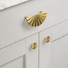 Goo-Ki 2.5''Hole Centers Brushed Gold Cabinet Pulls,Modern Accessible LuxuryZinc Alloy
