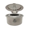 TITAN MANIA Alcohol Stove, Titanium, Lightweight, Durable, Single Stove, Alcohol