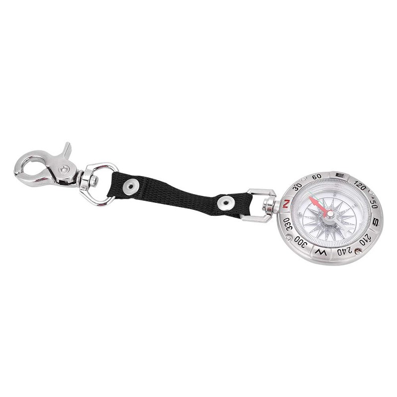 Compass Compass Metal Pocket Watch Portable Lightweight Keychain Compass Outdoor