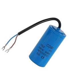 Condensador CD60 150uF 250VAC 50/60Hz para Compresor de Aire Motor Electrodoméstico Repuesto Accesorio