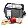 FlexiFreeze Refreezable Can Cooler Lunch Box, Collapsible with Built-in Ice