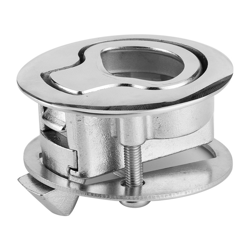Stainless Steel 316 Marine Pull Latch No Key Flush Boat