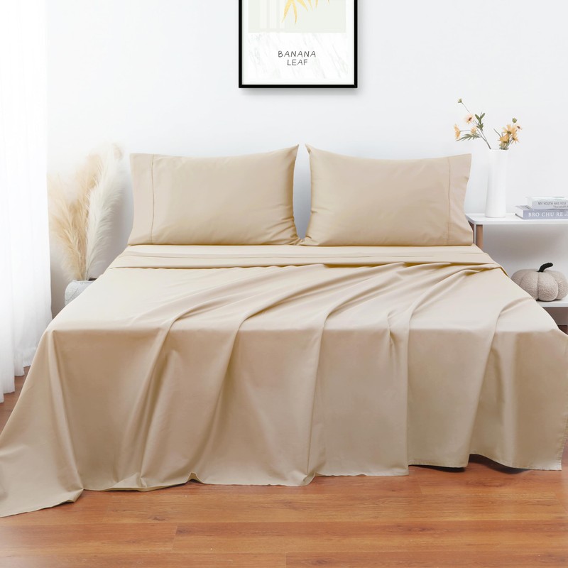 Flat Sheet Only King Size, 400 TC 100% Egyptian Cotton