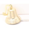 5" Solid Brass Bell Quality Marine Wall Mounted Ship Hanging