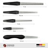 Sonnenschein by Hans Kniebes Set of 5 Sapphire Nail Files