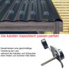 Dome Corrugated Sheets Mounting Material Pack of 100 Spacers Corrugated