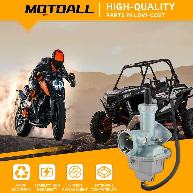 MOTOALL PZ27 Carburetor 150cc 200cc 250cc ATV Go Kart Dirt