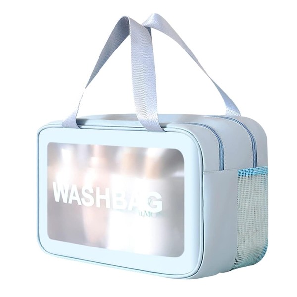Travel Toiletry Bag, Thickened Portable Waterproof Drainage, PVC Toiletry and