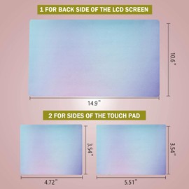 RICHEN Laptop Notebook Skin Sticker Cover Decal for 12 13 13.3 14 15 15.4 15.6 Inch Laptop Protective Case for Notebook PC Easy to Apply and Change Style (NEK-29)