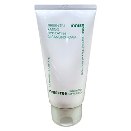 Innisfree Green Tea Amino Moisture Foam Cleansing Large Capacity 250g / 이니스프리 그린티 아미노 수분 폼 클렌징 대용량 250g