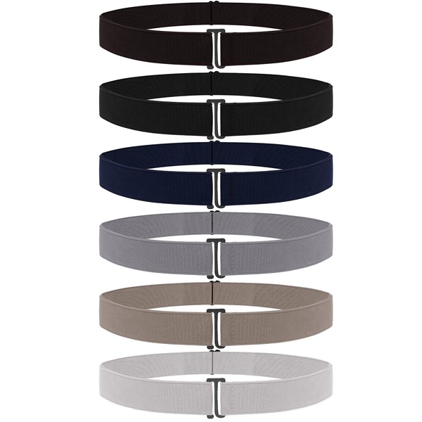 BELLE VOUS Invisible Stretch Belt for Men and Women (Pack