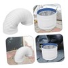COHEALI Flexible Exhaust Hose Durable Ventilation Tube for Drum Dryers
