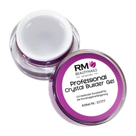 Crystal Building Gel Builder Gel Modelling UV LED Nail Gel RM Beautynails 1 x 15 ml (Pack of 1)
