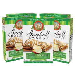 Sunbelt Bakery's Apple Cinnamon Fruit & Grain Bars, 5 Boxes, No Preservatives (40 Bars)