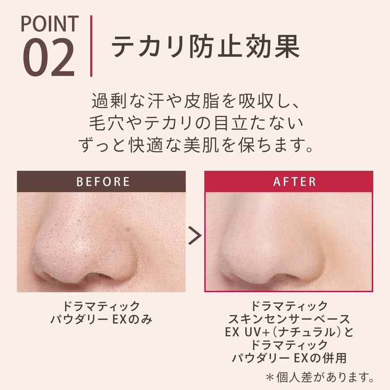 MAQUILLAGE Dramatic Skin Sensor Base EX UV+ (SPF 50+ PA++++),