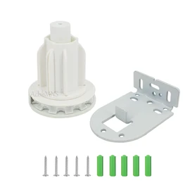 AcbbMNS 43mm Roller Blind Fittings Replacement Repair Kit, Roller Shade Clutch with Metal Bracket and Screws Expansion Plug for Roller Blind System (2pcs kit-43mm)