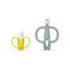 Matchstick Monkey, Antimicrobial Teething Gift Set - 1 Banana Shaped