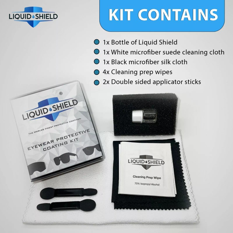 Liquid Shield Eyewear Eye Glasses Lens Scratch Resistant Protective Coating