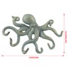 MDLUU Octopus Hook, Nautical Wall Hook, Antique Key Holder Hook,