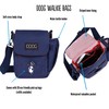 DOOG - Walkie Bag - Navy/Red (Model: SB20)