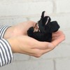 NICI Scottish Terrier Key Ring Keychain BB Girls Black 3.9