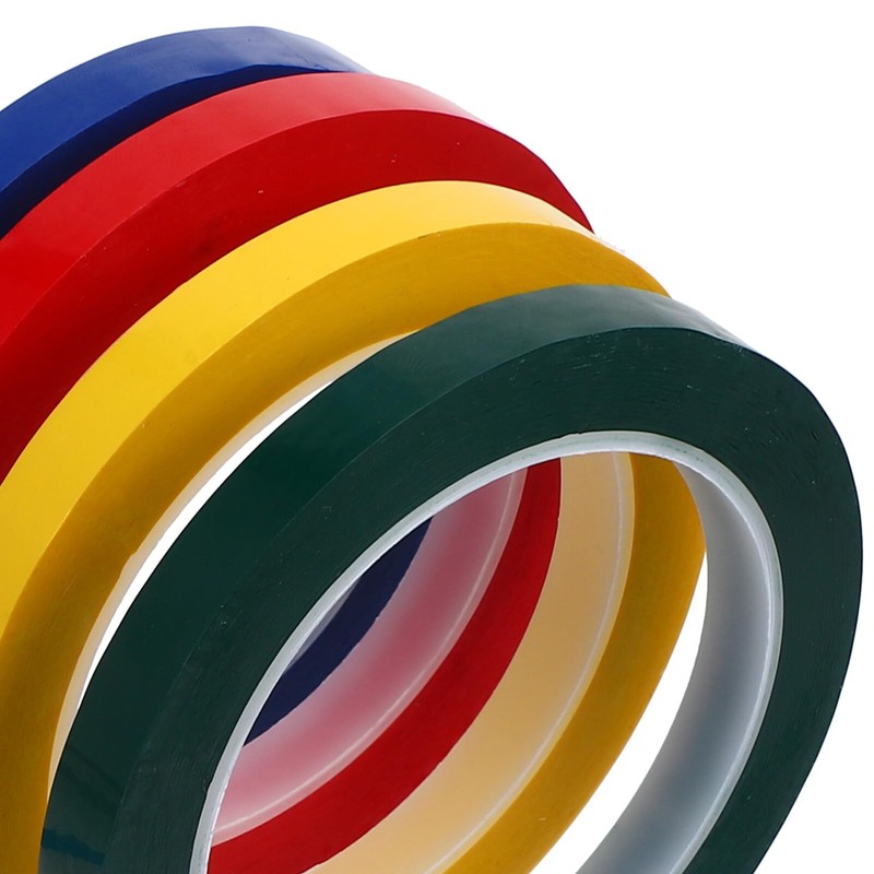 GLEAVI 8 Rolls Labeling Tapes Marking Tapes Masking Tape Rolls