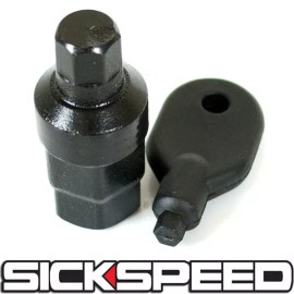 SICKSPEED 2016 LOCKING LUG NUT KEY TOOL LOCK FOR WHEEL RAYS VOLK FORMULA CAP 12x1.5 or 12x1.25