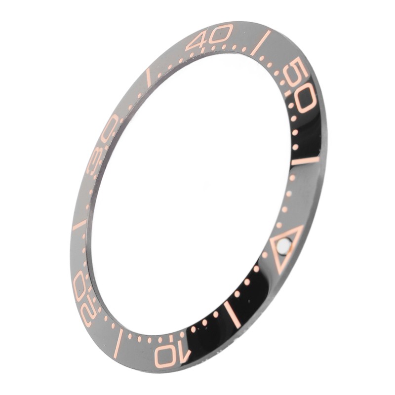Ceramic Watch Bezel Ring Professional 38mm Watch Bezel Insert Replacement