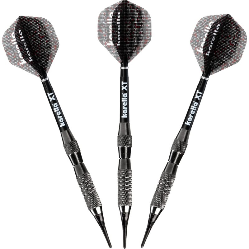 Karella Softdart XT-4 20g Barrel Length 52mm Beginner Darts Silver
