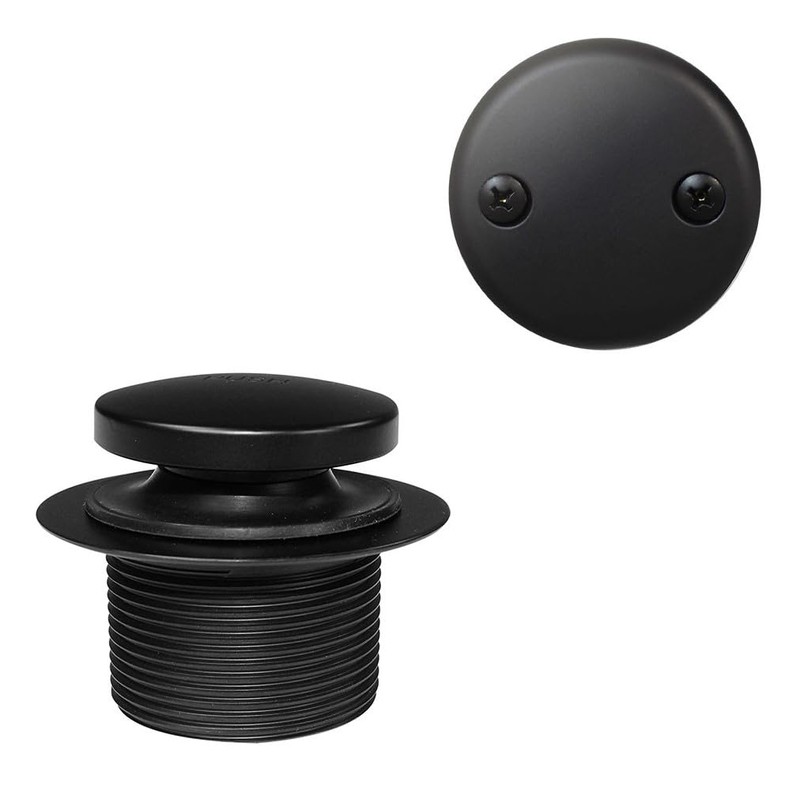 Westbrass CO531-62 5-1/4" Front Diverter Tub Spout with Tip-Toe Drain