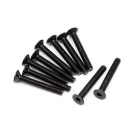 Flat Head Screw M3X22mm (Hex Socket/10pcs) Z090