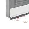 2 Pack Door Draft Stopper with Brush,2" W x 39"