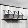 Shipping Container Shelving Storage Bracket with Hook (15" x 11.4"