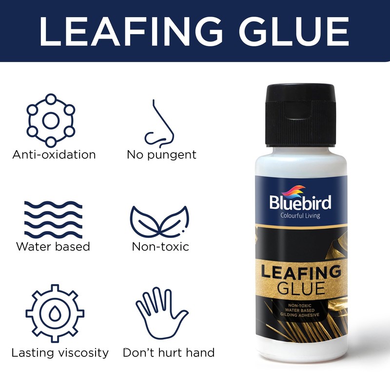 Bluebird Gold Leaf Adhesive 3.4 Fl. Oz. / 100 ML