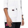 KOI Betsey Johnson B402 Canna Lab Coat (White, Large)