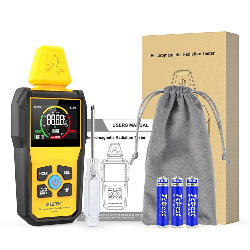 EMF Meters MESTEK Dosimeter Electromagnetic Radiation Detector for Measuring Radioactivity