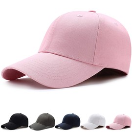 Bafup Men's Cap, Promotional Version, 100% Cotton, UPF 50+, Solid Color, Baseball Cap, Sun Protection, UV Protection, Casual, Running, Climbing, Fishing, Golf, Driving, Outdoor Activities, Adjustable