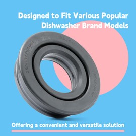 GLOXTED WD08X27458 Dishwasher Floating Seal Assembly Circulation Pump Inlet Grommet Replacement for GE for Haier for Hotpoint, Sump Gasket Replace WD08X25471 AP7018540