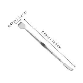 Baluue Blackhead Tool Whitehead Remover Stainless Steel Facial Wand Pimple Scraper