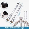 Faucet Supply Line, Braided Stainless Steel 24" Water Supply Hose