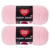 Red Heart Super Saver Bulk Buy (2-Pack) (Baby Pink, 7