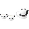 SAN4263 Cute Tableware Teapot & Tea Cup Set, Panda Parent-Child