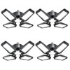 TOPAUBUB Garage Light 4 Pack 120W, 12000LM LED Lights for
